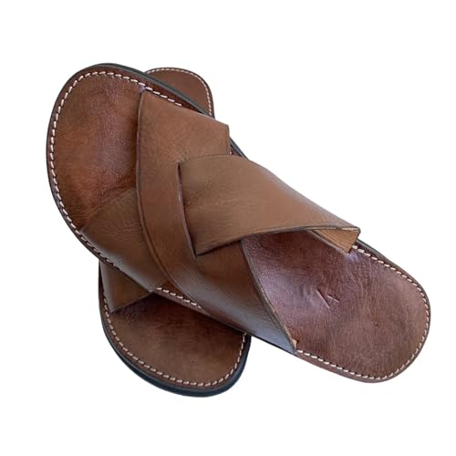 Handmade Moroccan Leather Sandals, Timeless Comfort & Style for Men4