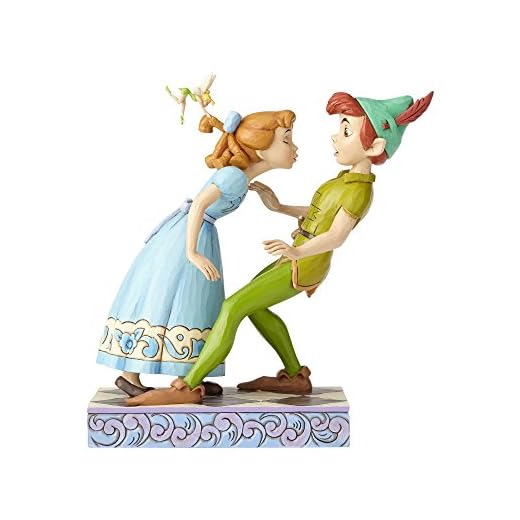 Disney Traditions An Unexpected Kiss - Peter Pan and Wendy Figur