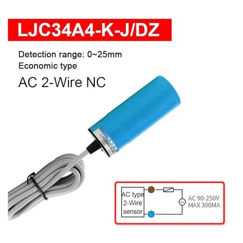 Détecteur de proximité capacitif LJC34A4-KJ 2 fils M34 normalement fermé Class a Nc