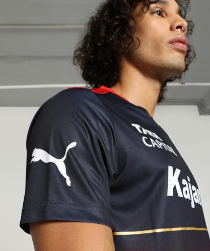 Image of Puma Men Polyester Printed Regular Fit T-Shirt