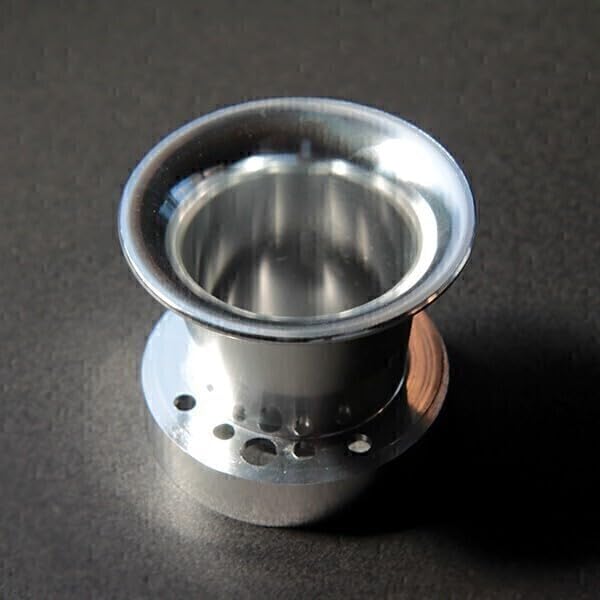 194 4個 スタンダード ショート 内径 50ミリ ファンネル アルミ製 CR