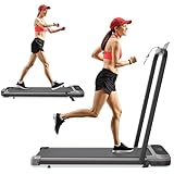 RUNREELY ルームランナー 家庭用 ランニングマシン 折りたたみ コンパクト 手動揚昇機能搭載 4° 傾斜可能 時速 1~10km ウォーキングマシン 電動 静音 軽量 室内運動 ダイエット 有酸素運動 宅トレ 簡単移動 組立不要 超薄型 9 個のプログラムモード グレー