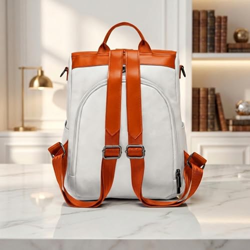 Image of VISMIINTREND Leather Backpack Bags for Women | College Backpack Bags for Girls | Ladies Purse Handbag | Gift for Woman