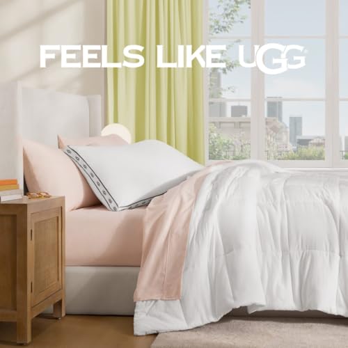 Edredón acolchado UGG Devon King lavable a máquina con dos fundas 6