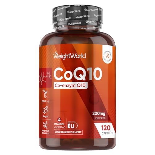 WeightWorld | Co Enzym Q10 Capsules - CoQ10 200 mg per capsule
