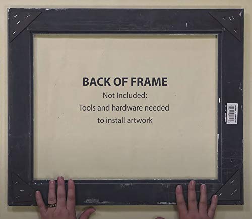 Creative Mark Wooden Plein Air Frames For Canvas Paintings – Gold Leaf Lined Vintage Frame – 16” X 20” #TOP5