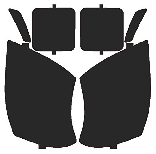 Precut Vinyl Tint Cover for 2003-2007 Cadillac CTS Headlights (20% Dark Smoke)