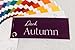 Dark Autumn Swatch Book/Color Fan