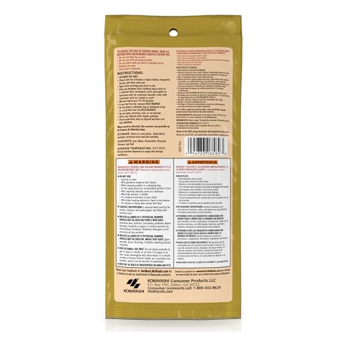 HotHands Neck Warmer - Up to 8 Hours of Warmth - Ready to Use, Portable & Packable