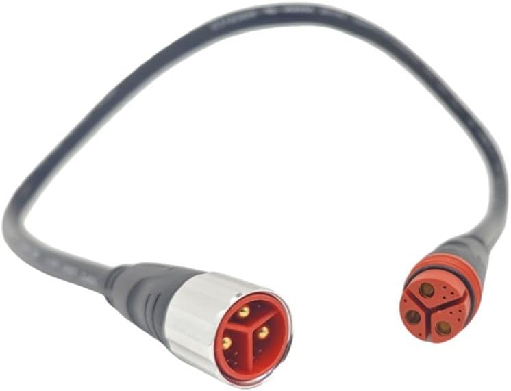 50cm 11 Pin Extension Cable for Bafang Electric Bikes 750W 1000W Hub Motor, Female to Male Connector EBike Extension Conversion Cable