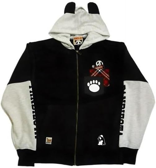 Pandiesta japanパンディエスタ新品メンズパーカー刺繍サンプルL