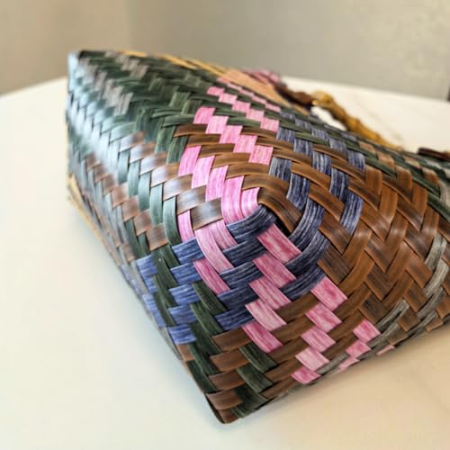 Caistre Woven Beach Bag for Women Men Cute Dachshund PVC Shoulder Bag Summer Plastic Washable Open Tote Handbag 2025 5