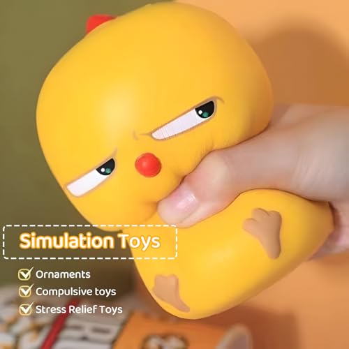 Stressball，Suuwwn Squishy Anti Stressball Squishies Anti Stress Squeeze Spielzeug für Kinder und Erwachsene Figur Stretch-Spielzeug Fidget Toys