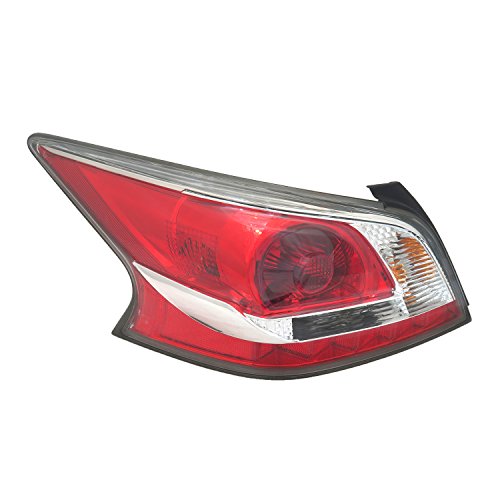 TYC Left Tail Light Assembly Compatible with 2014-2015 Nissan Altima