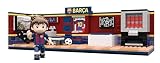 Neko Brands Licencia Oficial FC Barcelona Vestuario de los Jugadores 30 cm. Set de Construcción con 439 Piezas. Regalo para Niños y Niñas de 7 Años o Más.