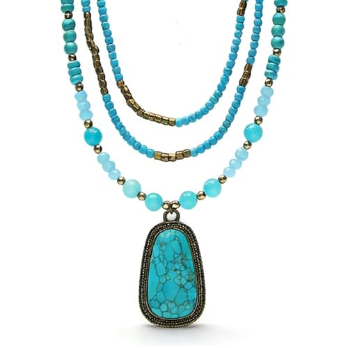 Layered Turquoise Necklace