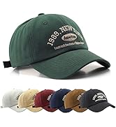 TRABIG Cap Herren Einstellbar, Baseball Cap Reine Baumwolle Nicht Leicht zu Verformen, Kappe Eins...