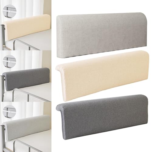 Image of Dorm Headboard Cushion for Dorm Room Decoration Modern Soft Backrest Cushion Light Gray