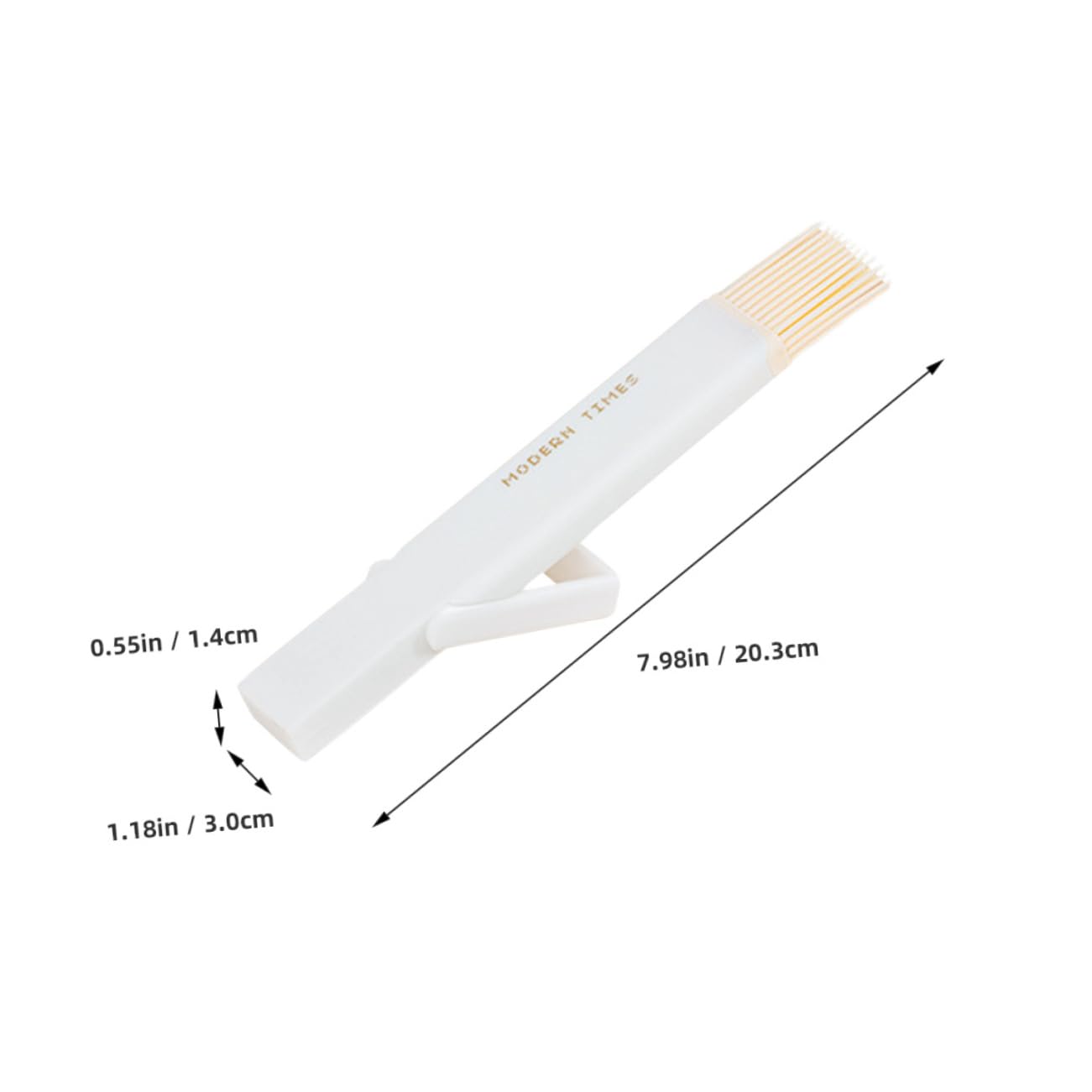 VANZACK Bbq Tool Barbecue Brush Silicone Basting Brush Comfortable to Hold Handle for Cooking