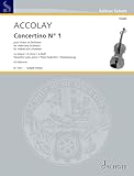 accolay amboise  Concertino pour violon No1 en la mineur --- Violon et piano