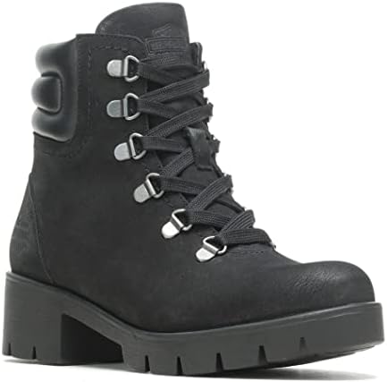 HARLEY-DAVIDSON FOOTWEAR Women's Trawood Motorcycle Boot, Black, 10 | Image 1