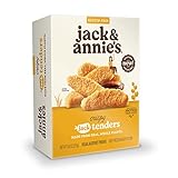 Jack & Annie's Crispy Jack Fruit Tenders (9 oz, 8) - Delicious Plant-Based Meat Alternative - Vegan Jackfruit Chicken Tenders - 51% Less Fat - Gluten Free
