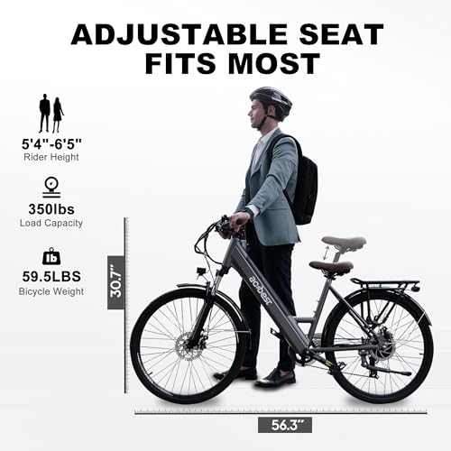 Actbest Core Electric Bike For Adults - 468Wh Removable Battery, 26 Inch Step Thru Electric Bicycle thumb #6