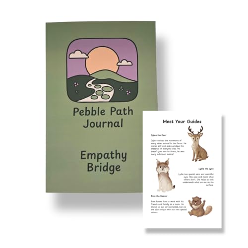 Pebble Path Journal #2 - Empathy Bridge | A 3-Month Guided Empathy Journal for Kids | Social Emotional Learning | Ages 3–10 | Therapist-Approved