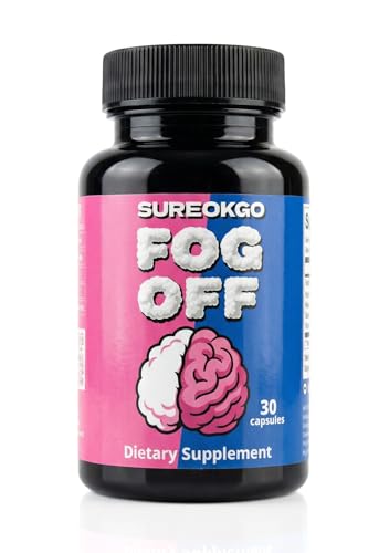 FOG OFF Brain Fog Supplement - Focus Pills for Memory, Clarity & Energy -...