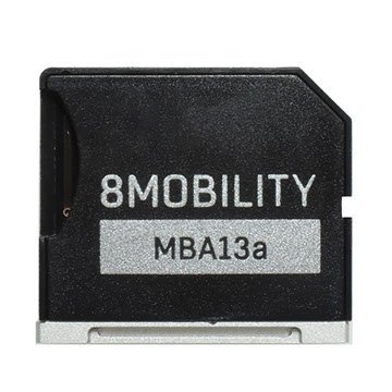8MOBILITY iSlice Aluminum MicroSD Storage Adapter for MacBook Air 13'' (Late 2010 to Early 2015)- Silver
