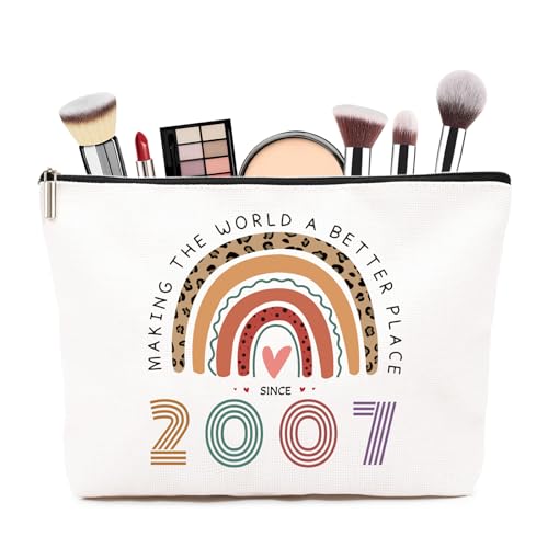 18th Birthday Gifts for Girls- Small Comestic Bag Presents for Her 18th Birthday -Personalised 18 Year Old Lady Present Ideal for Best Friend, Sister(only Bag)
