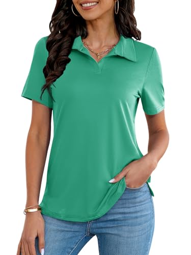 MK Shop Limited Polo Shirts for Women Business Casual Work