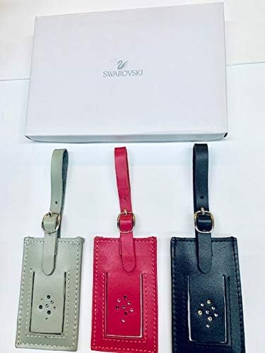 Swarovski Luggage Tags set of 3