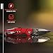 BUBBA Sculpin Compact Liner Lock Folding Pocket Knife with G-10 Handle, Tanto Style Blade, Pocket Clip and Lanyard Hole for Secure EDC Carry