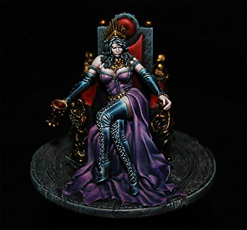 Figura de resina Vampire Woman 1:32 sin armar miniatura 1