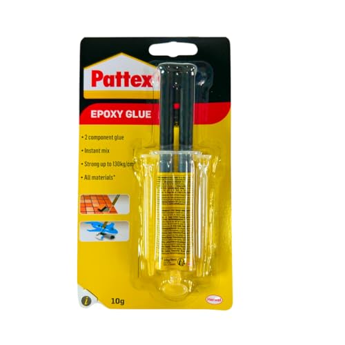 Meine Empfehlung Metall auf Holz kleben: Pattex Epoxidkleber (2-Komponenten-Kleber)