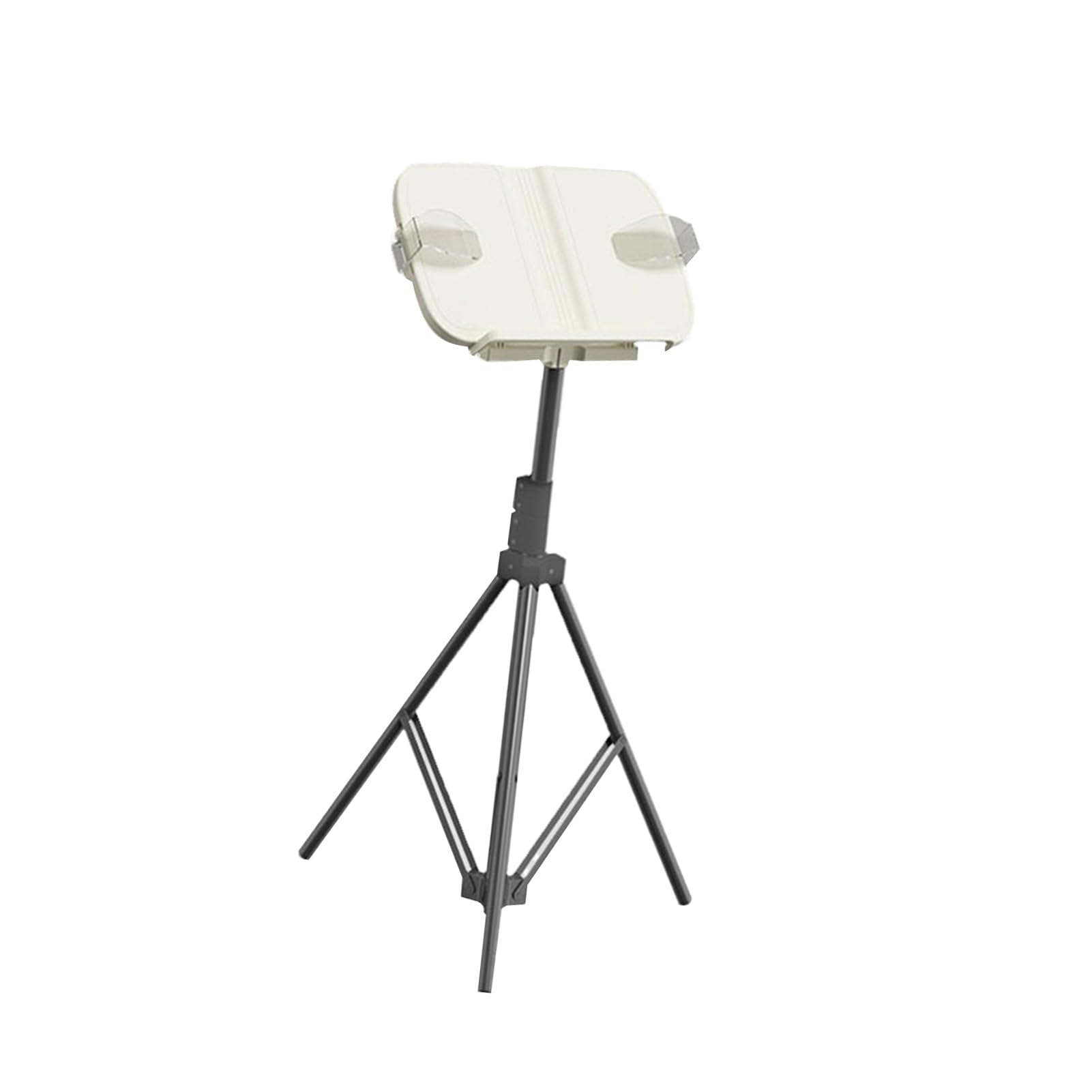 Treppiede da terra con clip trasparente, capacità di carico 10 kg per ricette e spartiti musicali