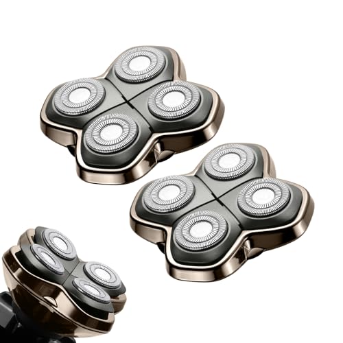 Pro 4 Shaver Replacement Heads for Pitbulls Gold PRO Silver PRO Platinum PRO Butterfly Kiss PRO Head Shavers (2 Count)