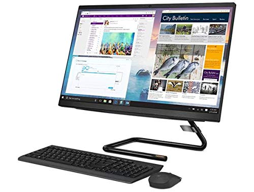 Lenovo IdeaCentre A340 23.8  FHD Business Touchscreen All-in-One AIO Desktop Computer, Intel 4-Core i3-9100T (Beats i5-7400t), 4GB DDR4, 128GB PCIe SSD, Windows 10 Pro, BROAGE 64GB Stylus Flash Drive