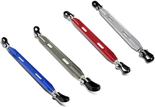 EPARTS Silver T-6061 Aluminum Rear Lower TTower Brace Strut Bar Tie Arm Compatible With 1996-2000 Civic EK