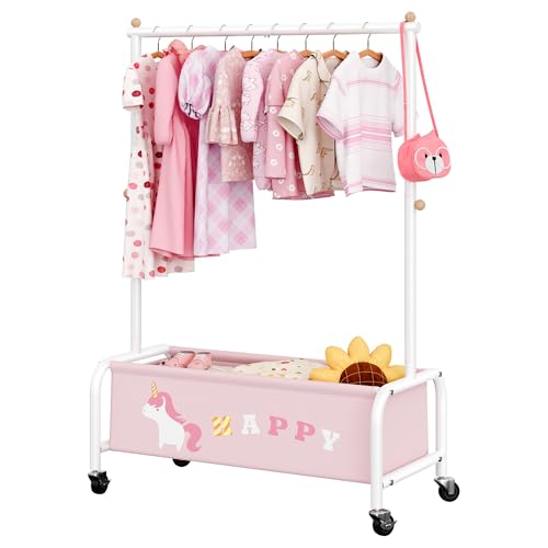 GRANNY SAYS Kleiderständer Kinder mit Aufbewahrungskiste, Kinder...