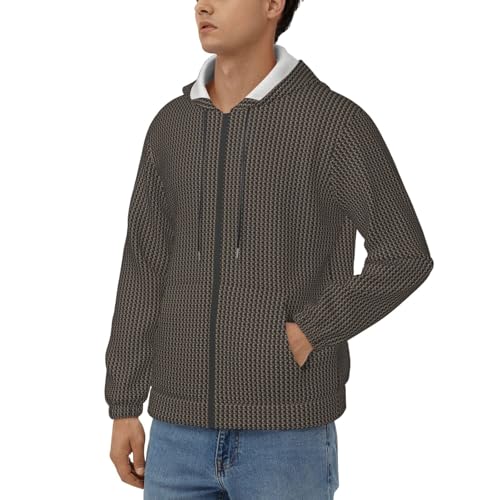 Sweat à capuche squelette homme pull doux pour ne plus redouter le froid