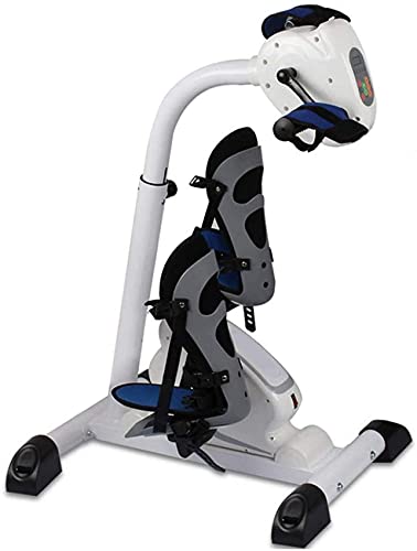 Bicicleta portátil de pedales para ejercicio de piernas y brazos