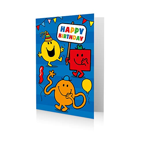 Danilo Geburtstagskarte Für Papa – Mr Men Dad Birthday Mit Umschlag