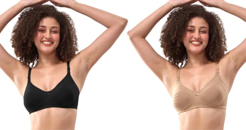 Image of Lyra Women's Non-Padded Secret Support Full Coverage Bra (Pack of 2)
