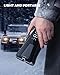 Car Battery Jump Starter 4000A Jump Box (8.5L Gas/8.0L Diesel), Jumper Starter Portable Car Jump Starter Battery Pack with Extended Smart Jumper Cables, Quick Charge, Large Display, Lights
