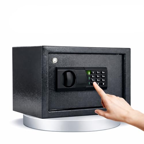 Image of Harrison Digital Safe Locker DigiSafe 16 Litres Z-113 for Home & Office with Digital keypad (Dark Grey) | Locker for home, Safe for home