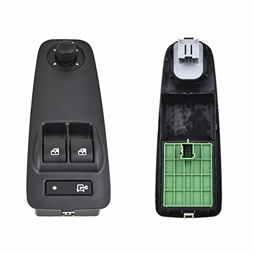 Bouton de commande de lève-vitre électrique triple 735421419 à rétroéclairage vert fluide - 2