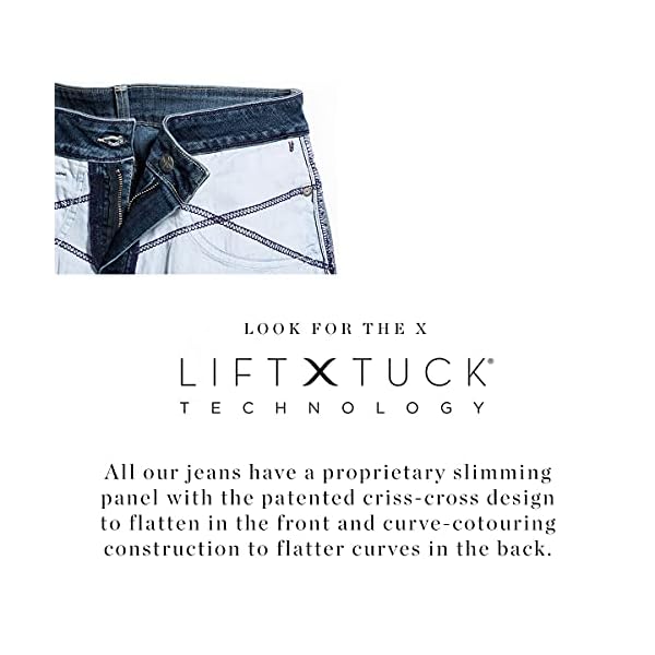 NYDJ-Womens-Marilyn-Straight-Denim-Jeans NYDJ Women's Misses Marilyn Straight Denim Jeans, Black BDM, 8