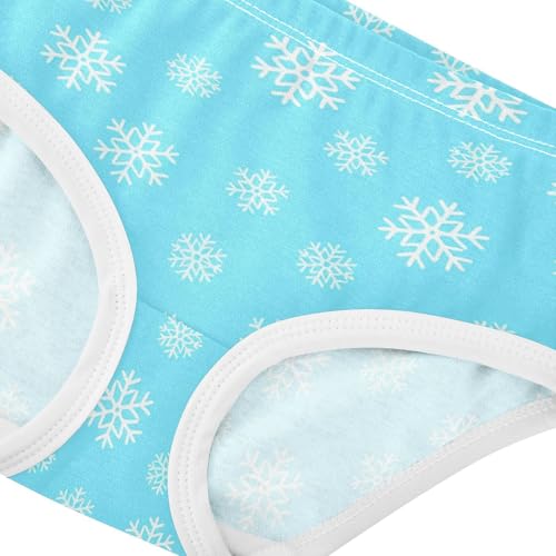 Snowflake Blue Toddler Girls's Underwear 2T 23029154